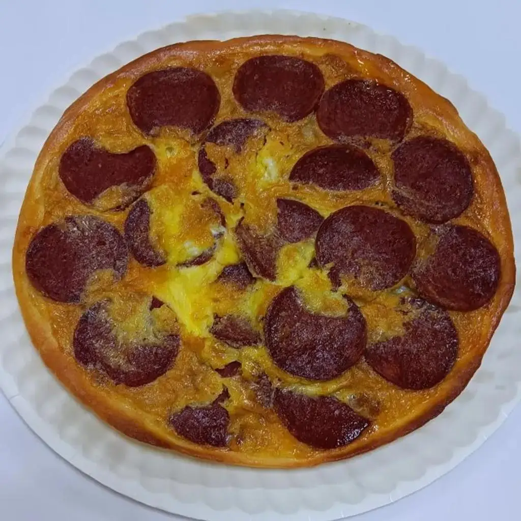 Eggs with Pepperoni
